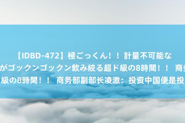 【IDBD-472】極ごっくん！！計量不可能な爆量ザーメンをS級女優がゴックンゴックン飲み絞る超ド級の8時間！！ 商务部副部长凌激：投资中国便是投资过去